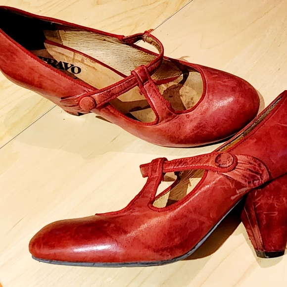 Soulier talon vintage - Picture 9 of 15